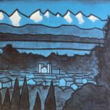 Caunes-Minervois, winter