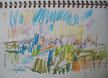 Drawing, Borve, Summer