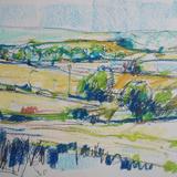 Looking back from the Barcombe road