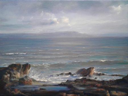 Windy Afternoon by the Shore of Lough Foyle