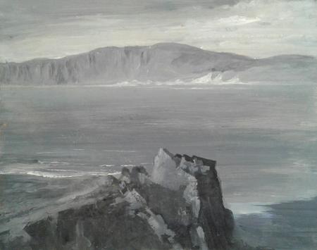 A Monochromatic Landscape of Trawbrega Bay, Isle of Doagh