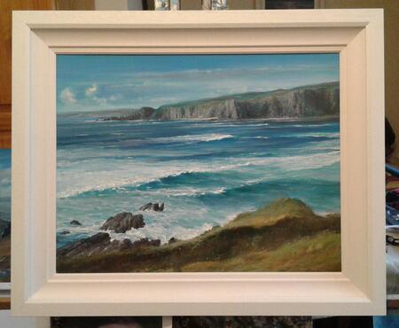 Waves at Isle of Doagh 