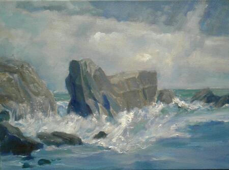 Portadoras: Tumultuous Sea in Winter