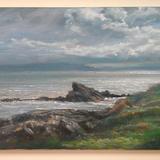 'Silvery Light, Lough Foyle'