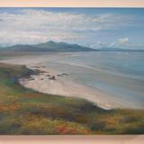 'Fahan, looking across Lough Swilly toward Inch Island and Rathmullan'
