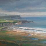 Morning Mist Clearing over Whitepark Bay, County Antrim.