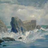 Portadoras: Tumultuous Sea in Winter