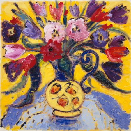 Tulips and Czech Jug