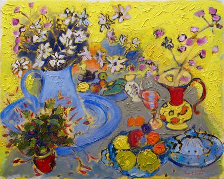 Yellow Still Life (Winner In Category American Art Awards 2016)