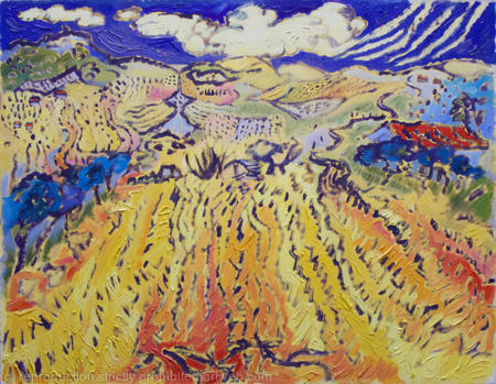 Landscape with Cottage near Montepulciano