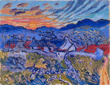 Horn Head Cottage Dusk