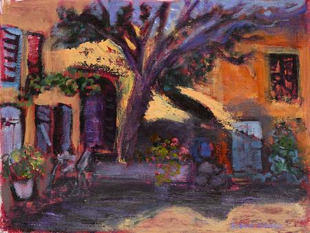 Haut Var Village Scene, Provence