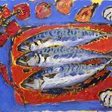 Mackerel with Tomatoes, Garlic and Peppers