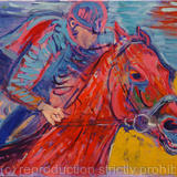 Racehorse and Jockey