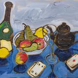 Still Life With Ace Of Diamonds And Four Of Spades