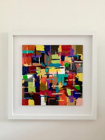 Series 2 Elegy for John Hoyland - Paused to make a wish at the shoreline 