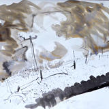 Drawing - String Road, Arran  3