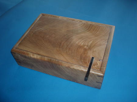 Figured Elm Jewellery Box