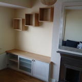 Solid Oak cubes and worktops