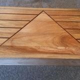 Elm and rosewood triangle nox