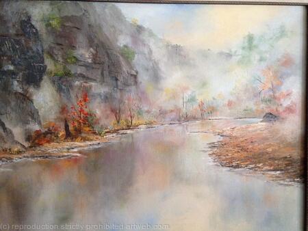 Foggy Morning on the Buffalo River