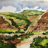 Somewhere in Caprock Canyon