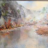 Foggy Morning on the Buffalo River