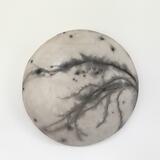 Smoke-Fired Wall Piece