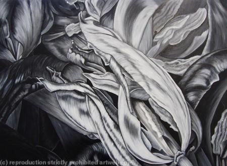 Tulipmania 6 - Black and White