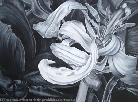Tulipmania 11 - Black and White