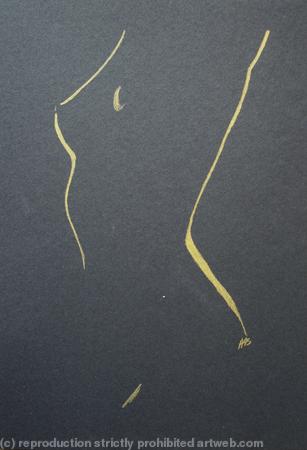 Nude 24 Gold on Black