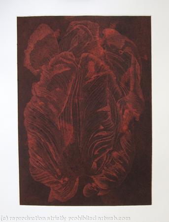 Tulipmania 20 - Etching - Terrecota