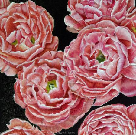 Tulip Copper Image - Greetings Card