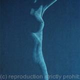 Female Nude 19 DK Blue