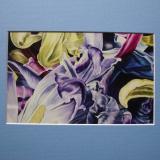 Tulipmania 14 - Print Blue Mount