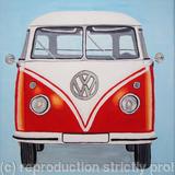VW Camper Van - Red
