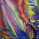 Abstract Tulip 5 - SOLD