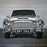 Aston Martin DB5 - Greetings Card