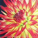 Dahlia Weston Spanish Dancer - Medium Greetings Card