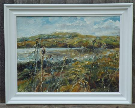 Seed Heads in Winter, Semerwater, Raydale.