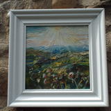 Sunburst over Swaledale.