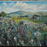 Thistles near Carperby, Wensleydale