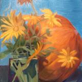 Marigolds and squash