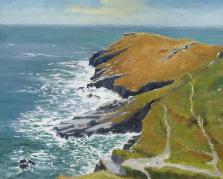 Blue Telescope, Pentire Point Cornwall