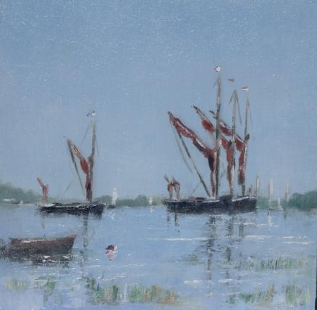 Barges at Pin Mill