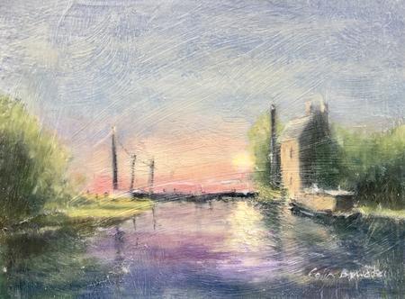 Dawn, Stoke Bruerne Bottom Lock GUC