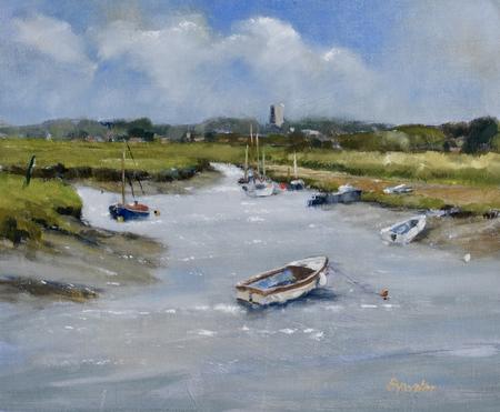 High Water at Agar Creek Morston Norfolk