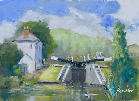 Rothersthorpe Lock Grand Union Canal