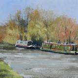 Narrow Boats at Whilton