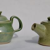 1 cup tea pot and coffee pot